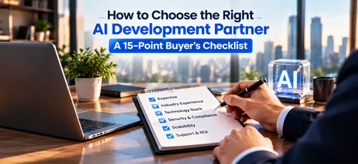 How to choose the right AI development partner with a 15-point buyer’s checklist